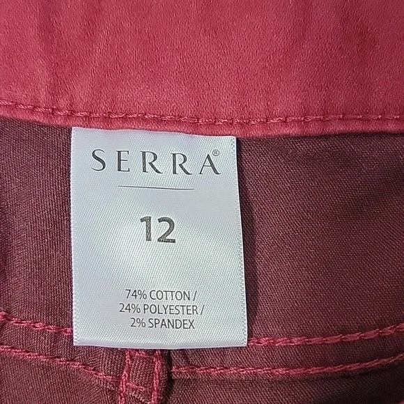 Serra Red Jegging Jeans Size 12 NWT - Picture 5 of 11